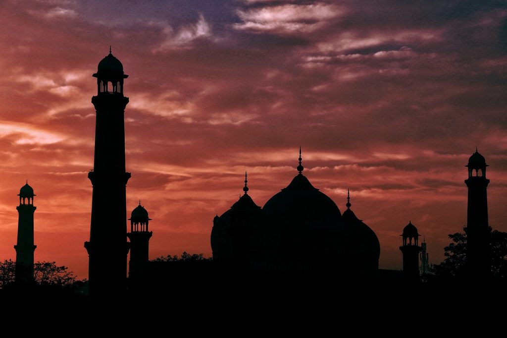 Badshahi Masjid Representing pakistani culture