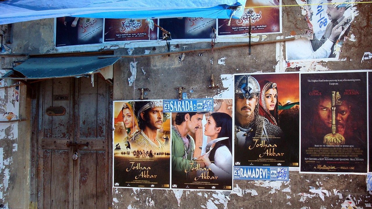 Movies Posters on a Wall.