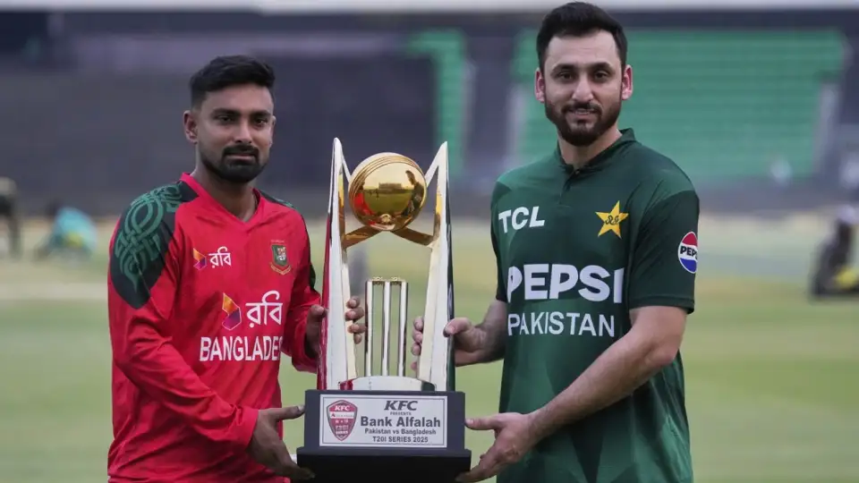 Pakistan vs Bangladesh T20I 2025 squads, live updates, and PSL final highlights.