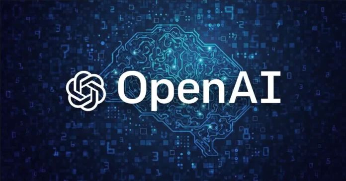 OpenAI Logo on a futuristic background