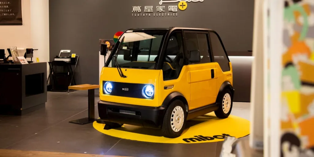 This tiny $7,000 electric car is taking Japan by storm and it only fits one person!