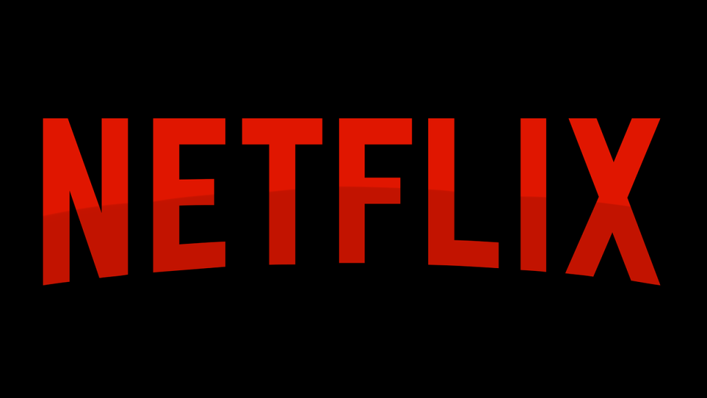 Netflix logo on a black background, representing its reported interest in competing with Apple for U.S. Formula 1 broadcast rights following recent streaming successes.
